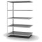 Fachbodenregal Anbauregal WR, 2.000×1.300×800 mm, verzinkt