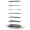 Aktenregal Anbauregal WR, 2.200×1.000×600 mm, verzinkt