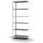 Fachbodenregal Anbauregal WR, 2.500×1.000×500 mm, verzinkt