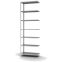 Fachbodenregal Anbauregal WR, 3.000×1.000×400 mm, verzinkt