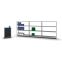 Fachbodenregal Anbauregal WR, 1.500×1.300×300 mm, verzinkt