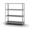 Fachbodenregal Grundregal WR, 1.500×1.300×500 mm, verzinkt