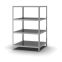 Fachbodenregal Grundregal WR, 1.500×1.000×800 mm, verzinkt