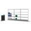 Fachbodenregal Anbauregal WR, 2.000×1.300×300 mm, verzinkt