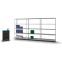 Fachbodenregal Anbauregal WR, 2.000×1.300×400 mm, verzinkt