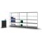 Fachbodenregal Anbauregal WR, 2.000×1.300×500 mm, verzinkt