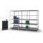 Fachbodenregal Anbauregal WR, 2.000×1.000×800 mm, verzinkt