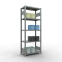 Schwerlastregal Grundregal 2000x750x400 mm (HxBxT), 5 Fachböden, 250 kg Fachlast, Längenriegel, verzinkt