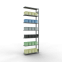 Schwerlastregal Anbauregal, 3000x1000x300 mm (HxBxT), 7 Fachböden, 85 kg Fachlast, Längenriegel, verzinkt