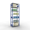 Schwerlastregal Grundregal, 3000x1000x500 mm (HxBxT), 7 Fachböden, 85 kg Fachlast, Längenriegel, RAL 5010 enzianblau