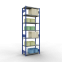 Schwerlastregal Grundregal, 3000x1000x500 mm (HxBxT), 7 Fachböden, Fachlast 330 kg, Kreuzstrebe, RAL 5010 enzianblau/verzinkt