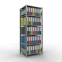 Büroregal Steckregal Grundregal , 2000x750x600 mm, 6 Fachböden, 150 kg Fachlast, Längenriegel, verzinkt, ohne Mittelanschlag, T-Profil Ständerrahmen MULTIplus vormontiert