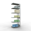 Schwerlastregal Doppel-Anbauregal 3000x1000x(2x300) mm, 2x7 Fachböden, 250 kg Fachlast, Längenriegel, verzinkt