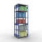 Schwerlastregal Doppel-Grundregal 3000x1000x(2x400) mm, 2x7 Fachböden, 250 kg Fachlast Längenriegel, RAL 5010 enzianblau/verzinkt