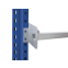 Durchschubsicherung für Palettenregal 2700 mm Überstand 75 mm von SCHULTE Lagertechnik