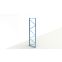 Ständerrahmen Typ 1006820 für NEDCON Palettenregal 4000x1100 mm RAL 5019 capriblau