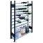 Weinregal Grundregal 1800x1000x250 mm 9 Ebenen, schwarz/silber von SCHULTE Lagertechnik