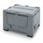 Big Box mit Verschließsystem SC BBG 1210 SC in silbergrau (RAL 7001), 1200 × 1000 mm