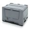 Big Box mit Scharnierdeckel BBG 1210K SA in silbergrau (RAL 7001)