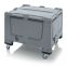Big Box mit Scharnierdeckel BBG 1210R SA in silbergrau (RAL 7001)