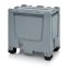 Big Box mit Verschließsystem SC BBG 86 SC in silbergrau (RAL 7001), 800 × 600 mm