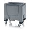 Big Box geschlossen BBG 86R in silbergrau (RAL 7001), 800 × 600 mm