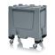 Big Box mit Verschließsystem SC BBG 86R SC in silbergrau (RAL 7001), 800 × 600 mm