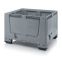 Big Box mit Lüftungsschlitzen BBO 1210 in silbergrau (RAL 7001), 1200 × 1000 mm