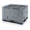 Big Box mit Lüftungsschlitzen BBO 1210K in silbergrau (RAL 7001), 1200 × 1000 mm