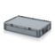 Eurobehälter Koffer 2GS ED 64/12 HG 2G in silbergrau (RAL 7001), 600 × 400 mm