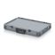 Eurobehälter Koffer 2GL ED 64/75 HG 2GL in silbergrau (RAL 7001), 600 × 400 mm