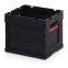 ESD-Faltbox ohne Deckel ESD FB 43/32 in verkehrsschwarz (RAL 9017), 400 × 300 mm