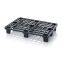 ESD-Leichtpalette mit Sicherungsrand ESD LP 1208 in verkehrsschwarz (RAL 9017), 1200 × 800 mm