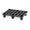 ESD-Leichtpalette ohne Sicherungsrand ESD LP 86 OS in verkehrsschwarz (RAL 9017), 800 × 600 mm