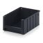 ESD-Regal-/Materialflusskasten ESD RK 3214 in verkehrsschwarz (RAL 9017), 300 × 234 mm