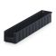 ESD-Regal-/Materialflusskasten ESD RK 6109 in verkehrsschwarz (RAL 9017), 600 × 117 mm