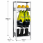 Garderobenregal Grundregal 2000x1000x600 mm (HxBxT), 150 kg Fachlast SCHULTE Lagertechnik