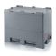 Klappbare IBC / Bag in Box System IBC 500 in silbergrau (RAL 7001), 1200 × 800 mm