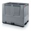 Klappbare Big Box mit Lüftungsschlitzen KLO 1208K in silbergrau (RAL 7001), 1200 × 800 mm