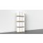 Palettenregal für Außen, Feuerverzinkt, Anbauregal á 2.700 mm - 6.000x2.700x1.100 mm (HxBxT), 4 Lagerebenen, 3.000 kg Fachlast