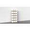 Palettenregal für Außen, Feuerverzinkt, Anbauregal á 2.700 mm - 6.000x2.700x1.100 mm (HxBxT), 6 Lagerebenen, 3.000 kg Fachlast