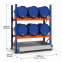 Fassregal Grundregal 2000x1350x800 mm für 6x60 l Fässer liegend