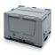 Big Box mit Scharnierdeckel UN BBG 1210K SA in silbergrau (RAL 7001)