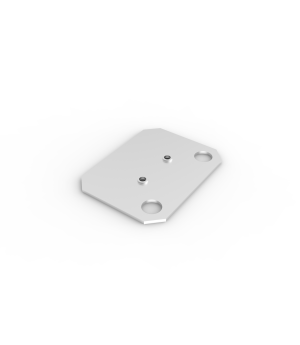 Unterlegplatte Einfachregal 2 mm CLIP verzinkt, 10 Stück – M