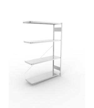 Fachbodenregal Anbauregal 2000×1300×400 mm, 230 kg Fachlast 