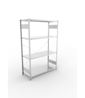 Fachbodenregal Grundregal 2000×1300×500 mm, 230 kg Fachlast 