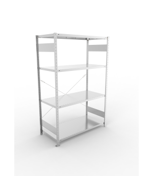Fachbodenregal Grundregal 2000×1300×600 mm, 230 kg Fachlast 