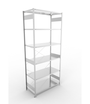 Fachbodenregal Grundregal 3000×1300×600 mm, 230 kg Fachlast 
