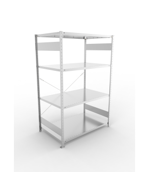 Fachbodenregal Grundregal 2000×1300×800 mm, 230 kg Fachlast 
