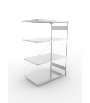 Fachbodenregal Anbauregal 2000×1300×800 mm, 230 kg Fachlast 